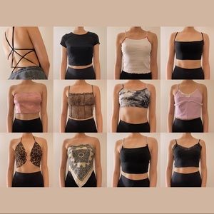 TWELVE trendy going out crop tops